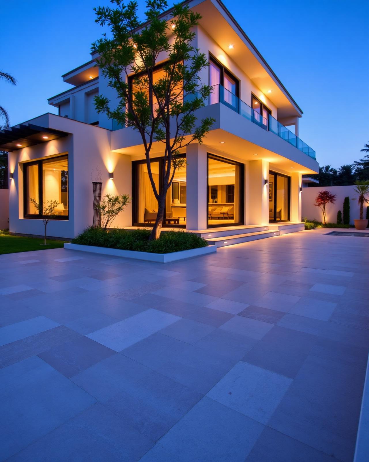 Outdoor finished with premium surfaces